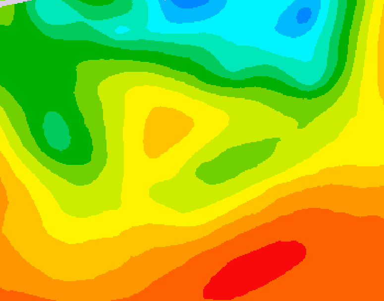 GDPS 500 millibar geopotential height 066 hour forecast chart for Canada based on 2026/06/29 1200Z data