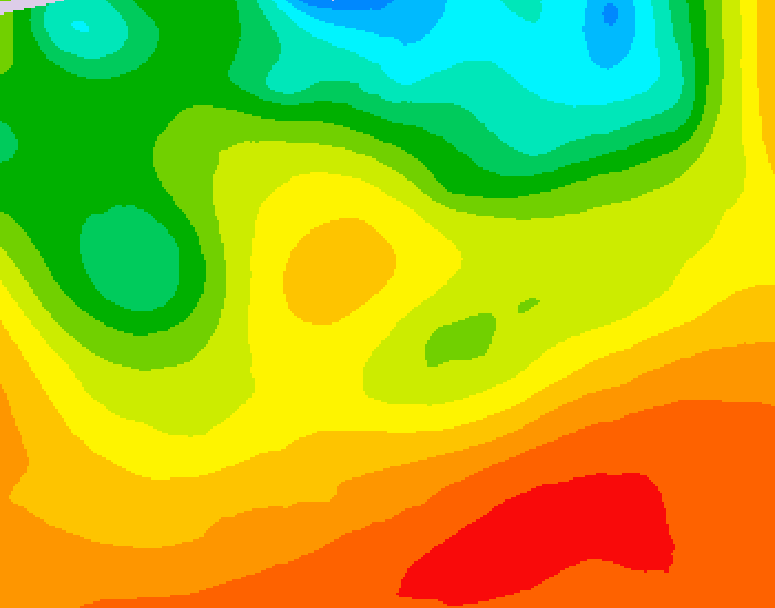 GDPS 500 millibar geopotential height 078 hour forecast chart for Canada based on 2026/06/29 1200Z data