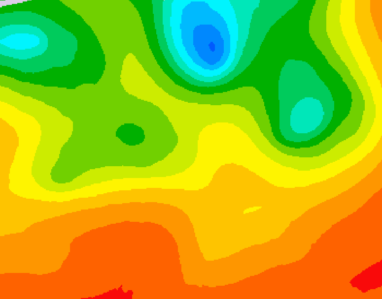 GDPS 500 millibar geopotential height 162 hour forecast chart for Canada based on 2026/06/29 1200Z data