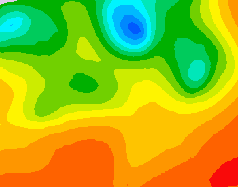 GDPS 500 millibar geopotential height 168 hour forecast chart for Canada based on 2026/06/29 1200Z data