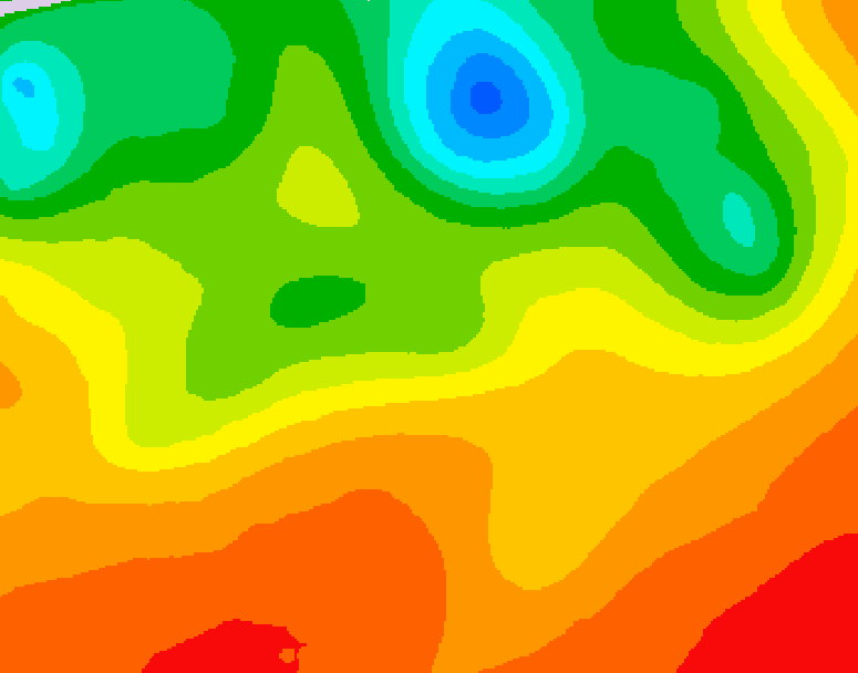 GDPS 500 millibar geopotential height 180 hour forecast chart for Canada based on 2026/06/29 1200Z data
