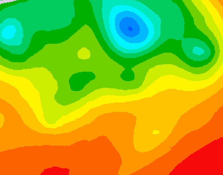 GDPS 500 millibar geopotential height 192 hour forecast chart for Canada based on 2026/06/29 1200Z data