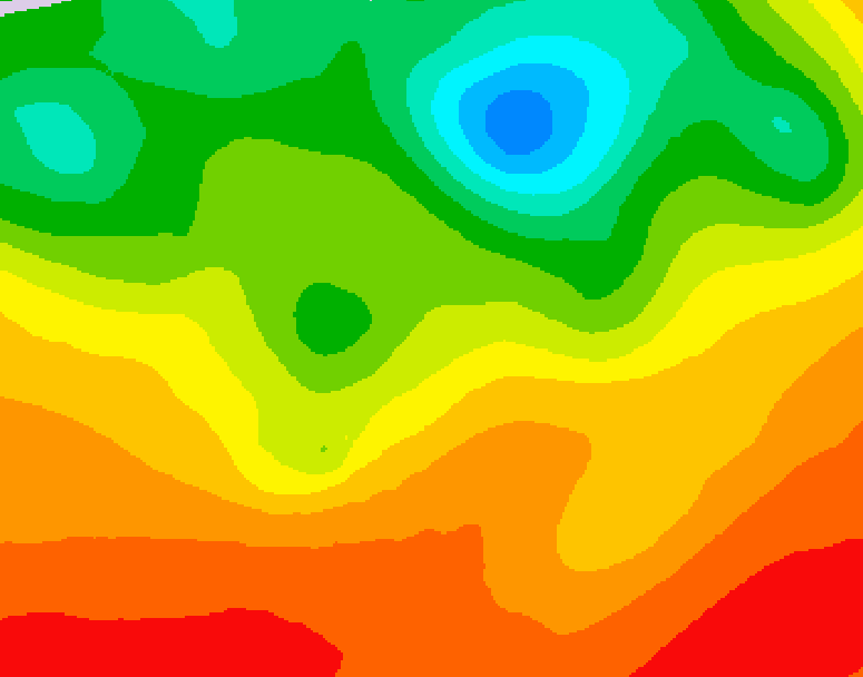GDPS 500 millibar geopotential height 210 hour forecast chart for Canada based on 2026/06/29 1200Z data