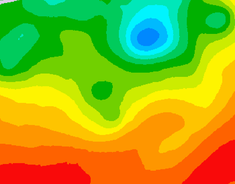 GDPS 500 millibar geopotential height 228 hour forecast chart for Canada based on 2026/06/29 1200Z data