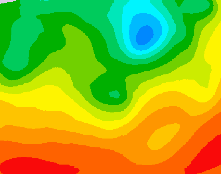 GDPS 500 millibar geopotential height 240 hour forecast chart for Canada based on 2026/06/29 1200Z data