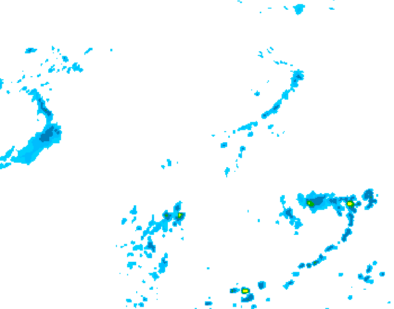 GDPS precipitation 216 hour forecast chart for Canada based on 2026/06/29 0000Z data