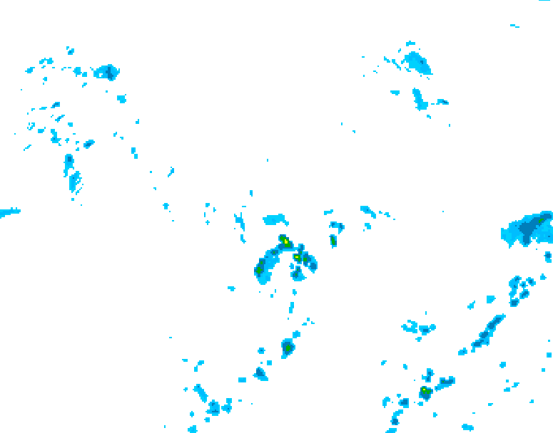 GDPS precipitation 228 hour forecast chart for Canada based on 2026/06/29 1200Z data