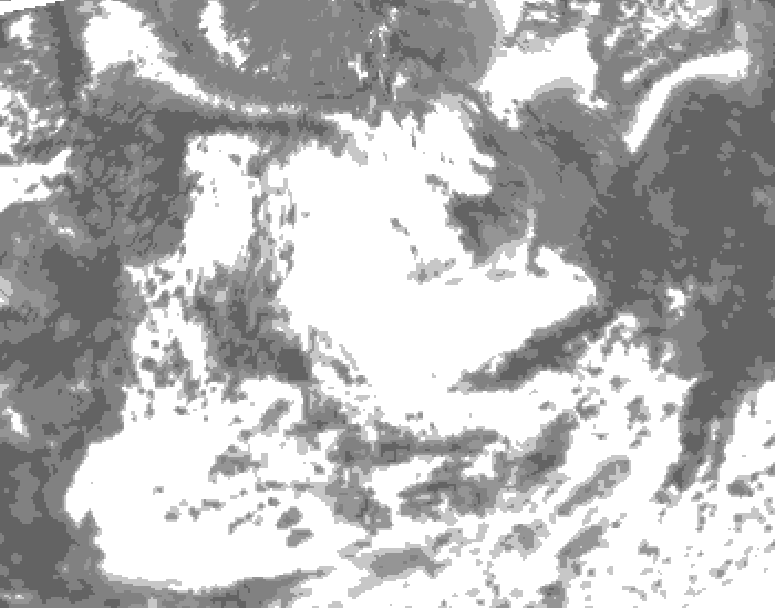 GDPS total cloud 114 hour forecast chart for Canada based on 2026/06/29 1200Z data