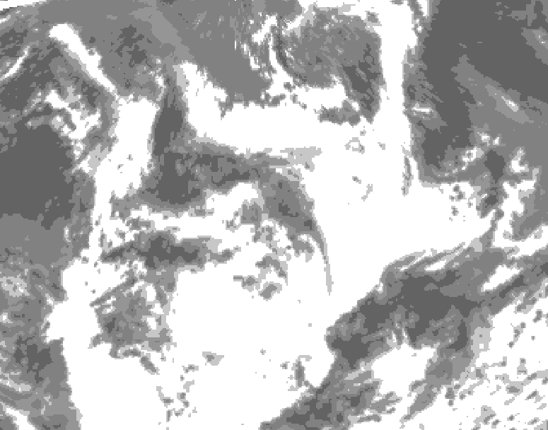GDPS total cloud 174 hour forecast chart for Canada based on 2026/06/29 1200Z data