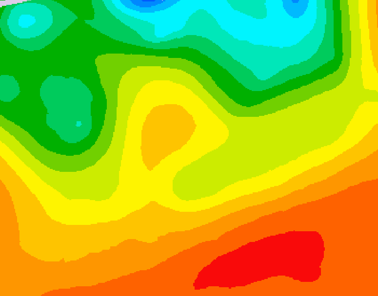 GDPS 500 millibar geopotential height 072 hour forecast chart for Canada based on 2026/06/30 0000Z data