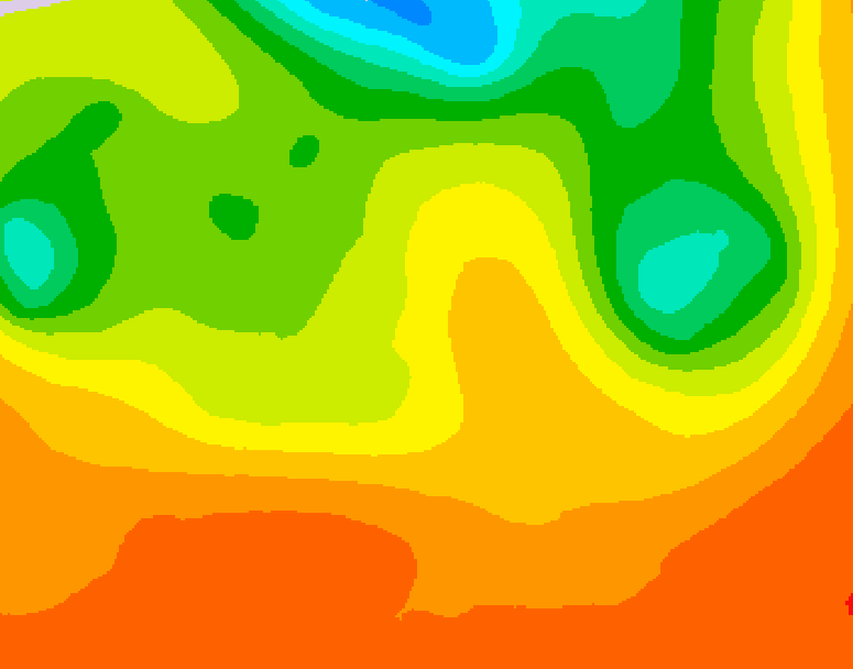 GDPS 500 millibar geopotential height 144 hour forecast chart for Canada based on 2026/06/30 0000Z data