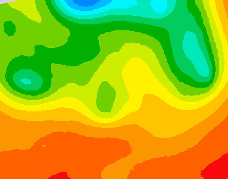 GDPS 500 millibar geopotential height 168 hour forecast chart for Canada based on 2026/06/30 0000Z data