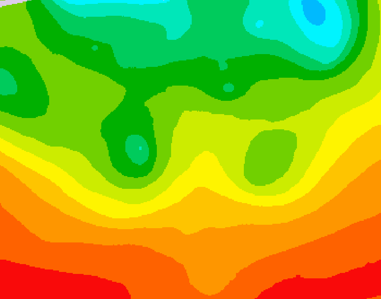 GDPS 500 millibar geopotential height 234 hour forecast chart for Canada based on 2026/06/30 0000Z data