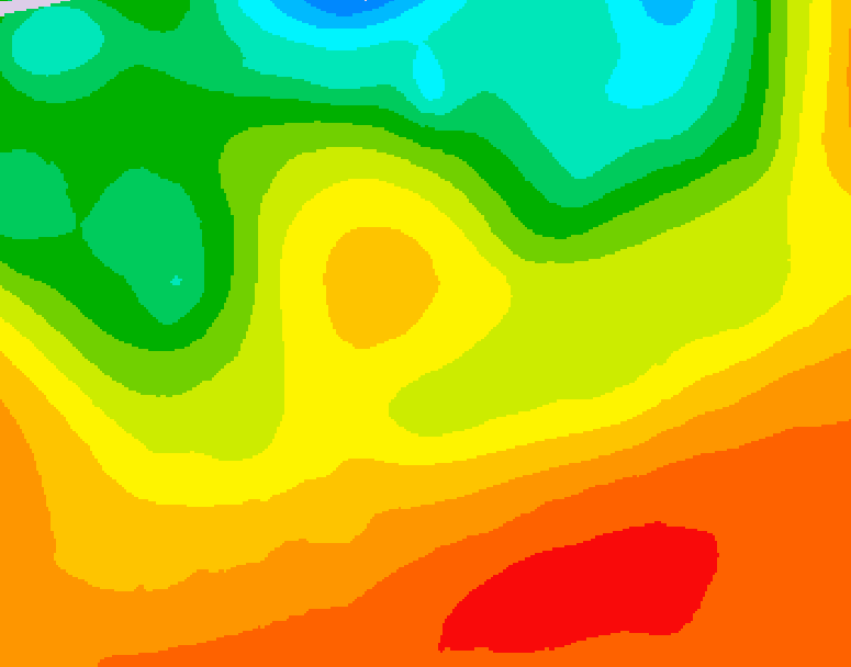 GDPS 500 millibar geopotential height 060 hour forecast chart for Canada based on 2026/06/30 1200Z data