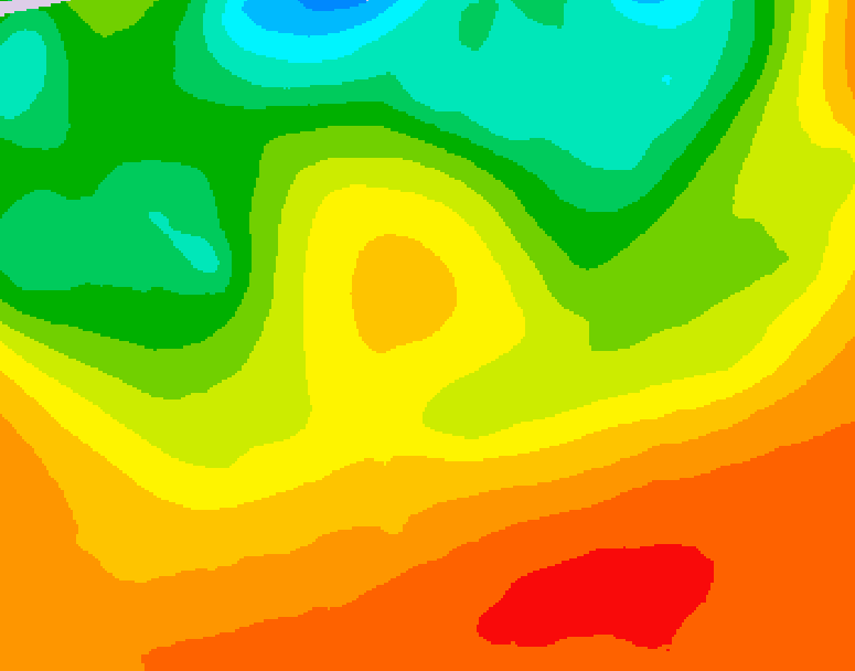 GDPS 500 millibar geopotential height 072 hour forecast chart for Canada based on 2026/06/30 1200Z data