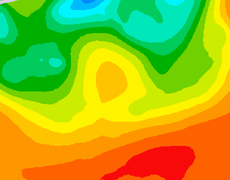 GDPS 500 millibar geopotential height 078 hour forecast chart for Canada based on 2026/06/30 1200Z data