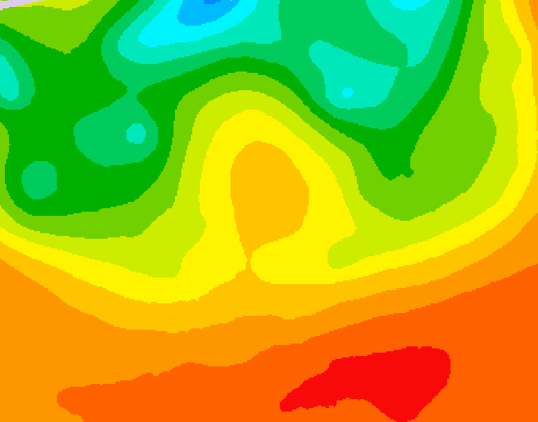GDPS 500 millibar geopotential height 084 hour forecast chart for Canada based on 2026/06/30 1200Z data