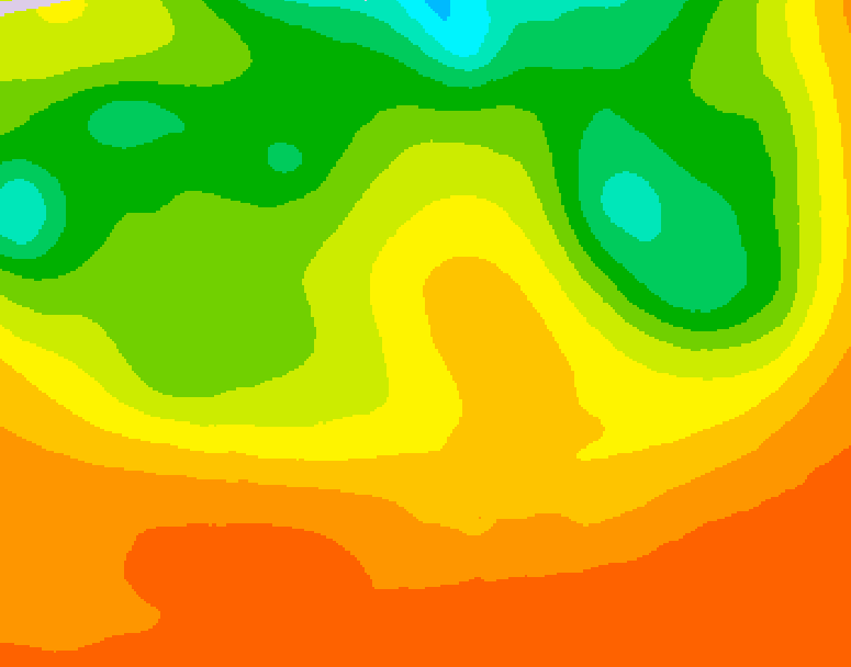 GDPS 500 millibar geopotential height 120 hour forecast chart for Canada based on 2026/06/30 1200Z data