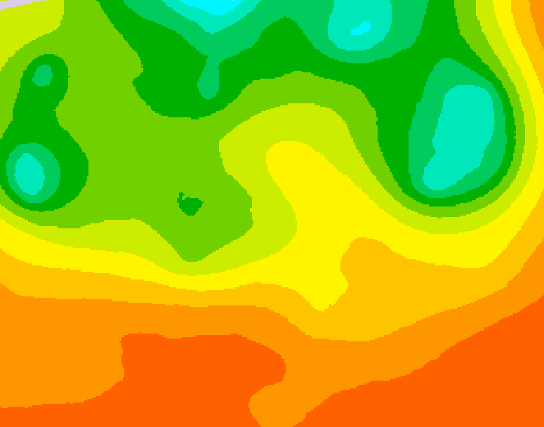 GDPS 500 millibar geopotential height 144 hour forecast chart for Canada based on 2026/06/30 1200Z data