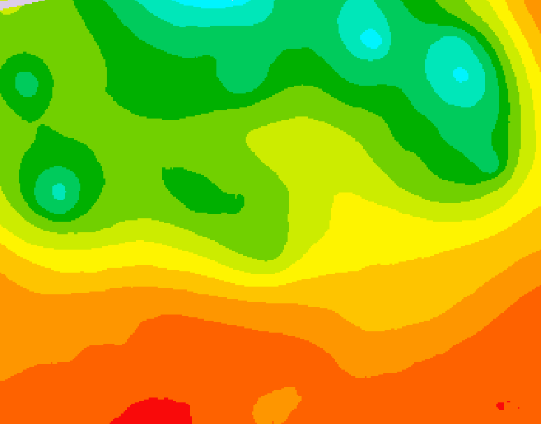 GDPS 500 millibar geopotential height 162 hour forecast chart for Canada based on 2026/06/30 1200Z data