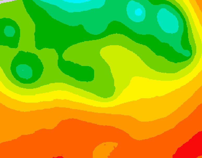 GDPS 500 millibar geopotential height 168 hour forecast chart for Canada based on 2026/06/30 1200Z data