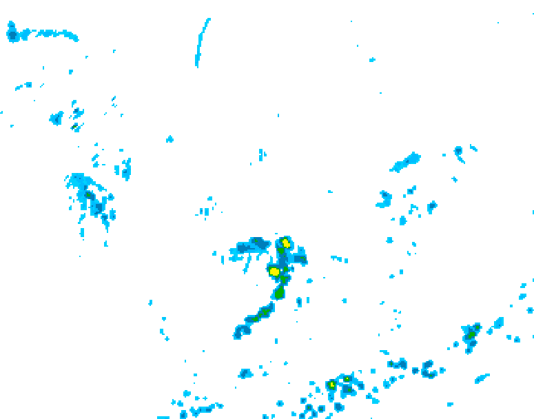 GDPS precipitation 228 hour forecast chart for Canada based on 2026/06/30 1200Z data