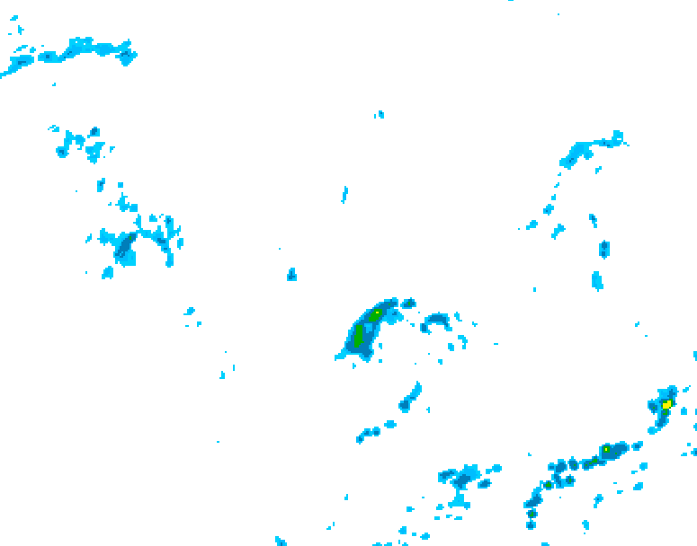 GDPS precipitation 240 hour forecast chart for Canada based on 2026/06/30 1200Z data