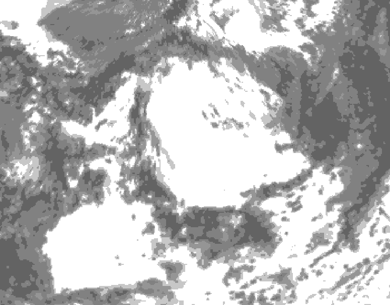 GDPS total cloud 096 hour forecast chart for Canada based on 2026/06/30 1200Z data