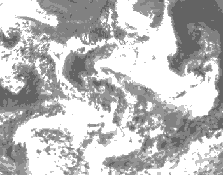 GDPS total cloud 156 hour forecast chart for Canada based on 2026/06/30 1200Z data