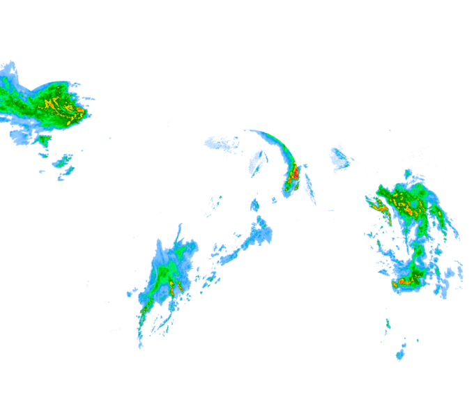 Weather radar data valid at 2026/06/30 10:36 UTC