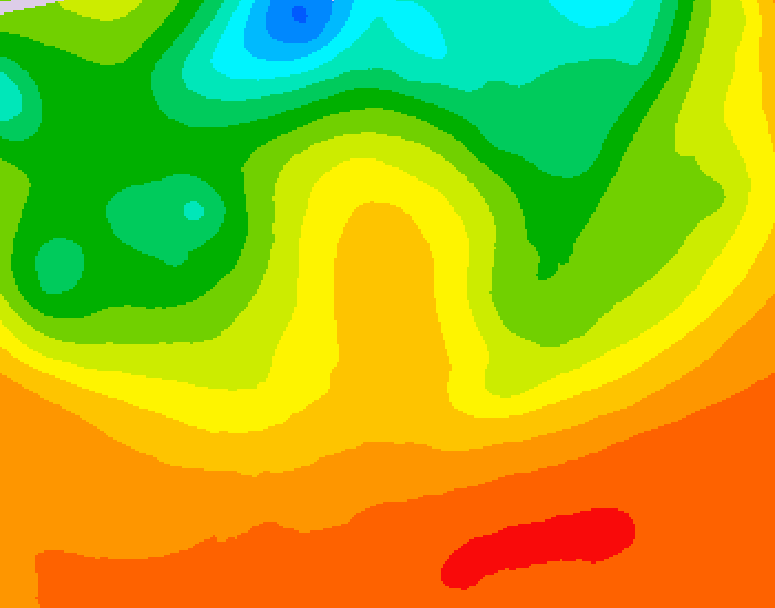 GDPS 500 millibar geopotential height 072 hour forecast chart for Canada based on 2026/07/01 0000Z data