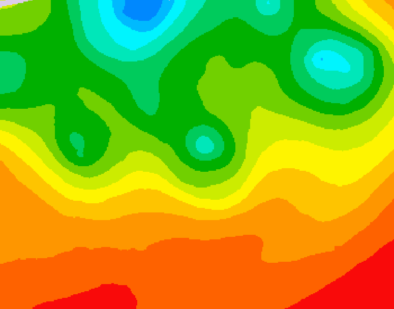 GDPS 500 millibar geopotential height 168 hour forecast chart for Canada based on 2026/07/01 0000Z data