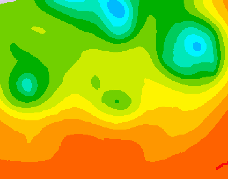 GDPS 500 millibar geopotential height 144 hour forecast chart for Canada based on 2026/07/01 1200Z data