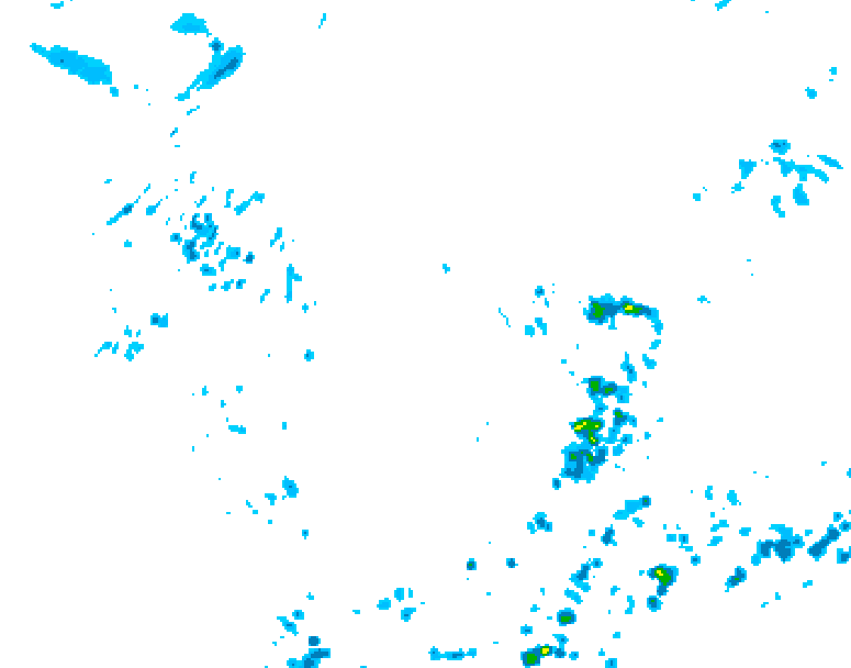 GDPS precipitation 240 hour forecast chart for Canada based on 2026/07/01 0000Z data
