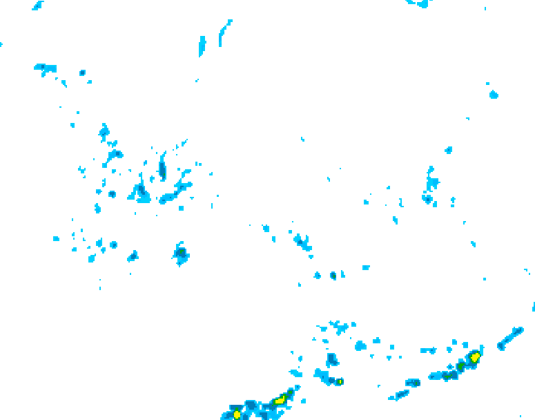 GDPS precipitation 234 hour forecast chart for Canada based on 2026/07/01 1200Z data