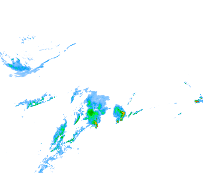 Weather radar data valid at 2026/07/01 14:54 UTC