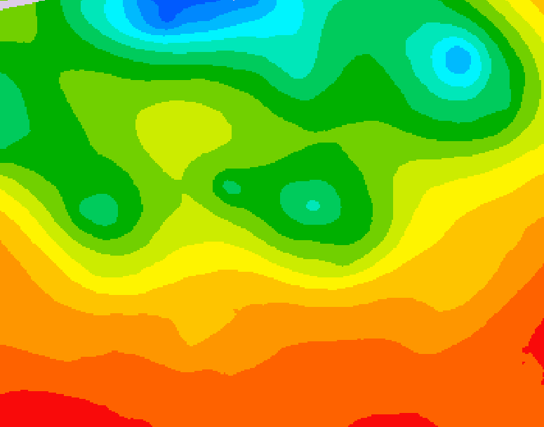 GDPS 500 millibar geopotential height 144 hour forecast chart for Canada based on 2026/07/02 1200Z data