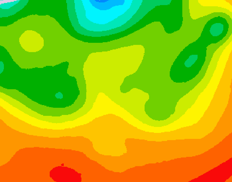 GDPS 500 millibar geopotential height 228 hour forecast chart for Canada based on 2026/07/02 1200Z data