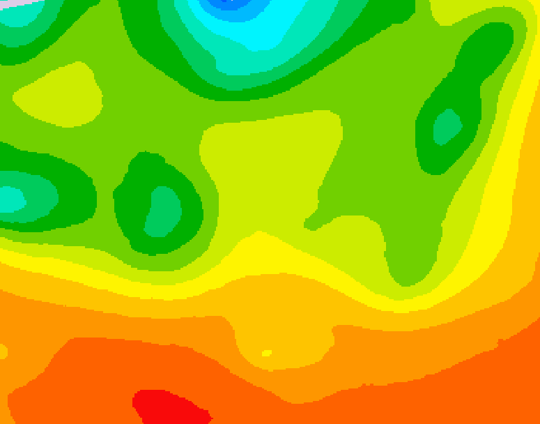 GDPS 500 millibar geopotential height 240 hour forecast chart for Canada based on 2026/07/02 1200Z data