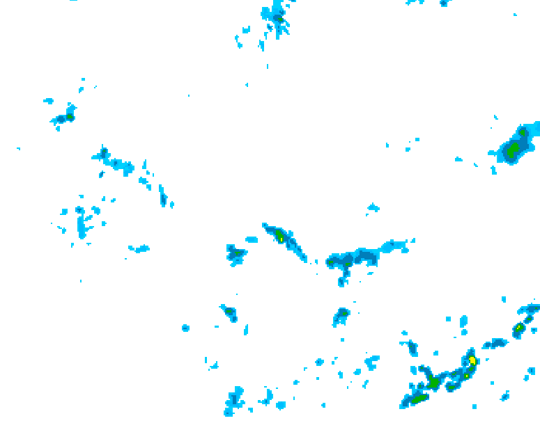 GDPS precipitation 192 hour forecast chart for Canada based on 2026/07/02 1200Z data