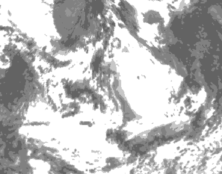 GDPS total cloud 078 hour forecast chart for Canada based on 2026/07/02 1200Z data