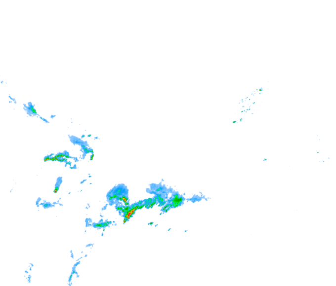 Weather radar data valid at 2026/07/02 17:06 UTC