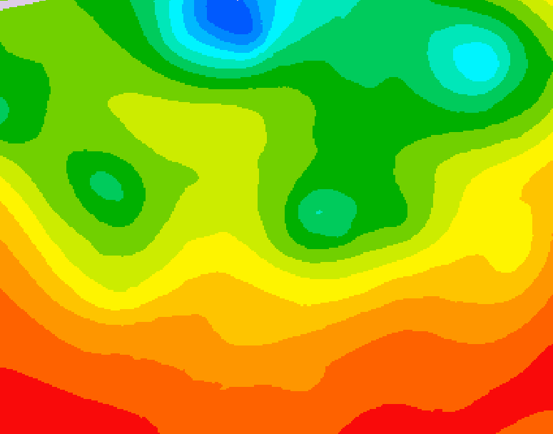 GDPS 500 millibar geopotential height 144 hour forecast chart for Canada based on 2026/07/03 0000Z data