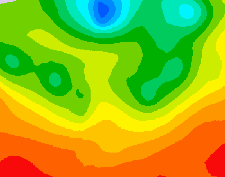 GDPS 500 millibar geopotential height 168 hour forecast chart for Canada based on 2026/07/03 0000Z data