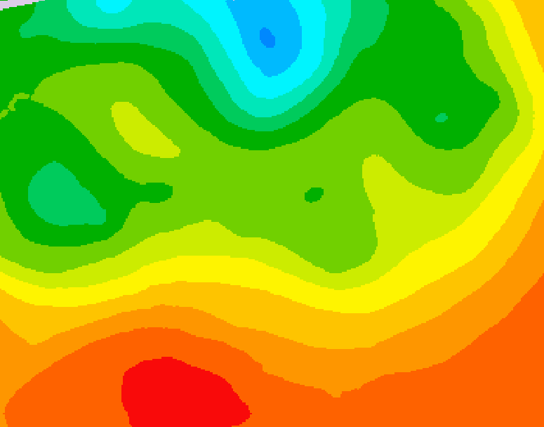GDPS 500 millibar geopotential height 228 hour forecast chart for Canada based on 2026/07/03 0000Z data