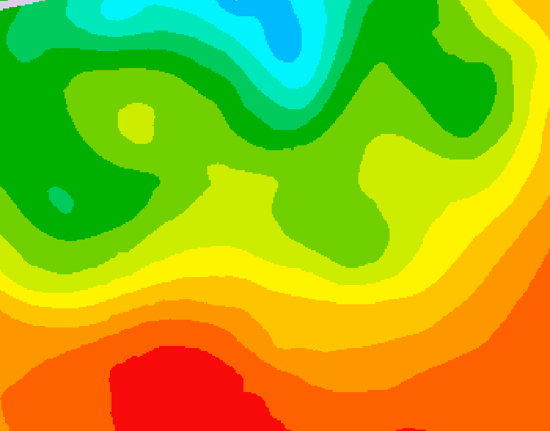 GDPS 500 millibar geopotential height 240 hour forecast chart for Canada based on 2026/07/03 0000Z data
