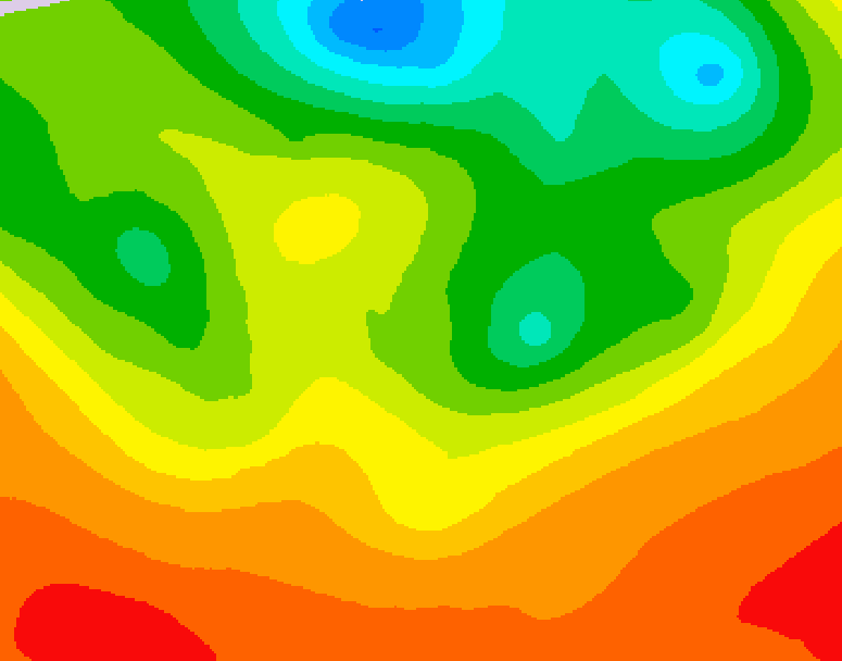 GDPS 500 millibar geopotential height 144 hour forecast chart for Canada based on 2026/07/03 1200Z data