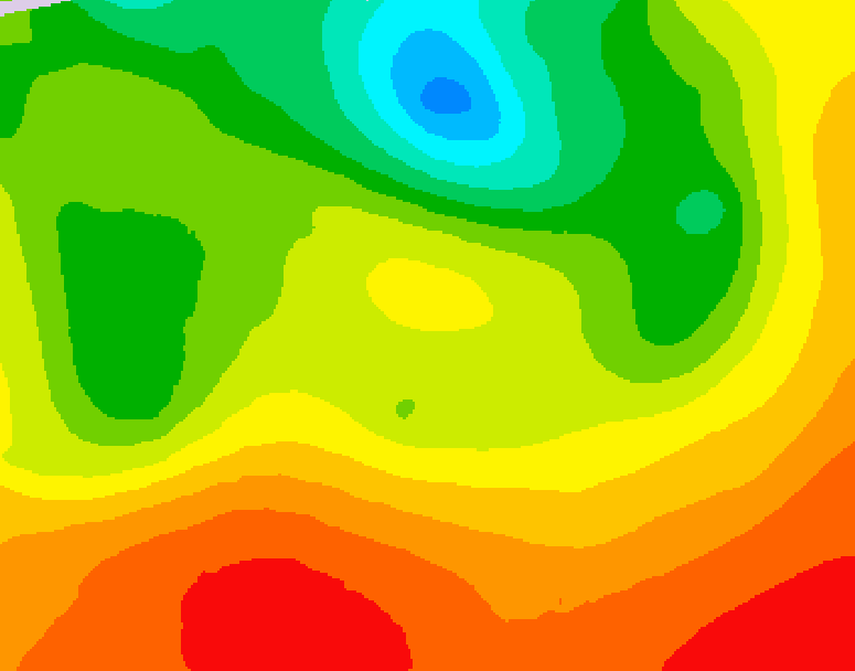 GDPS 500 millibar geopotential height 204 hour forecast chart for Canada based on 2026/07/03 1200Z data