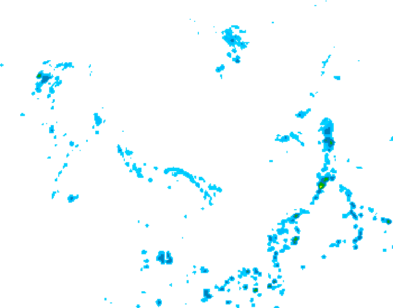 GDPS precipitation 180 hour forecast chart for Canada based on 2026/07/03 1200Z data