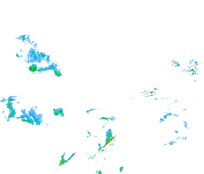 Weather radar data valid at 2026/07/03 17:24 UTC